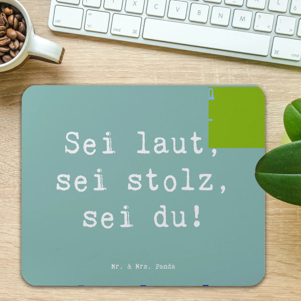 Mauspad Spruch Sei du Mutig Mousepad, Computer zubehör, Büroausstattung, PC Zubehör, Arbeitszimmer, Mauspad, Einzigartiges Mauspad, Designer Mauspad, Mausunterlage, Mauspad Büro