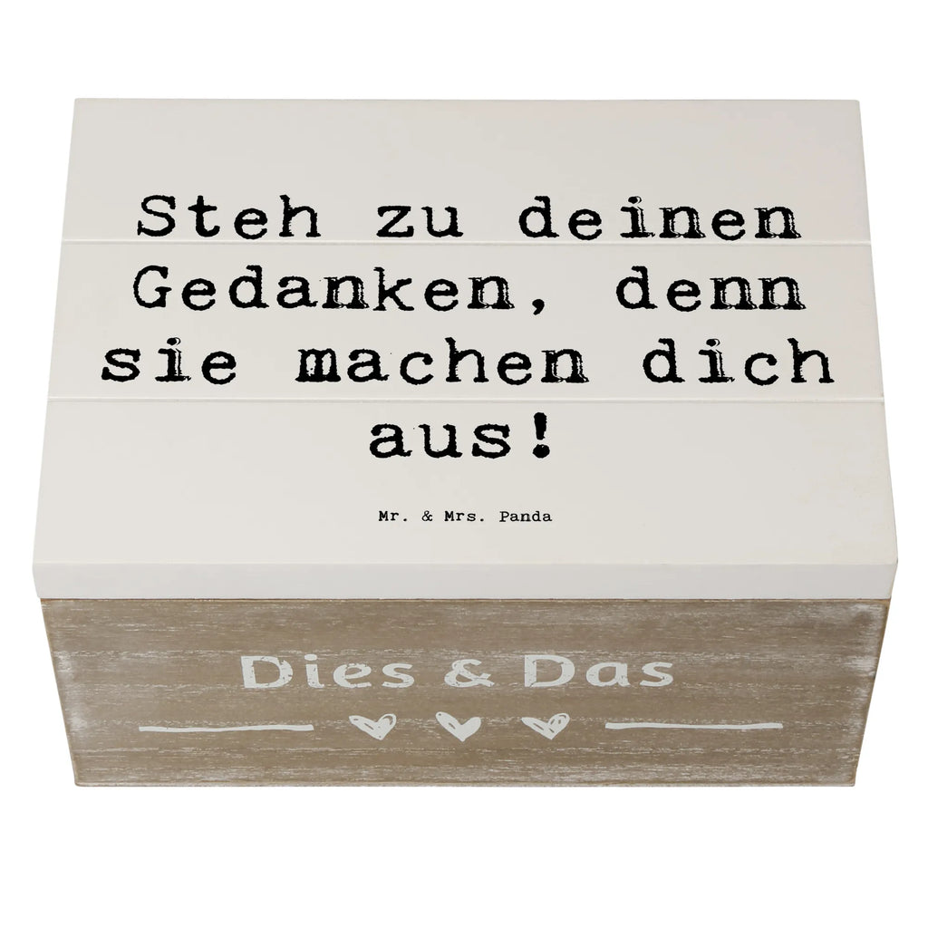 Holzkiste Spruch Mutig zu seinen Meinungen stehen Holzkiste, Kiste, Schatzkiste, Truhe, Schatulle, XXL, Erinnerungsbox, Erinnerungskiste, Dekokiste, Aufbewahrungsbox, Geschenkbox, Geschenkdose