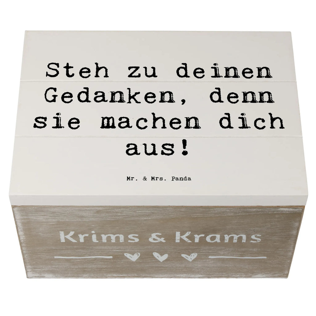 Holzkiste Spruch Mutig zu seinen Meinungen stehen Holzkiste, Kiste, Schatzkiste, Truhe, Schatulle, XXL, Erinnerungsbox, Erinnerungskiste, Dekokiste, Aufbewahrungsbox, Geschenkbox, Geschenkdose