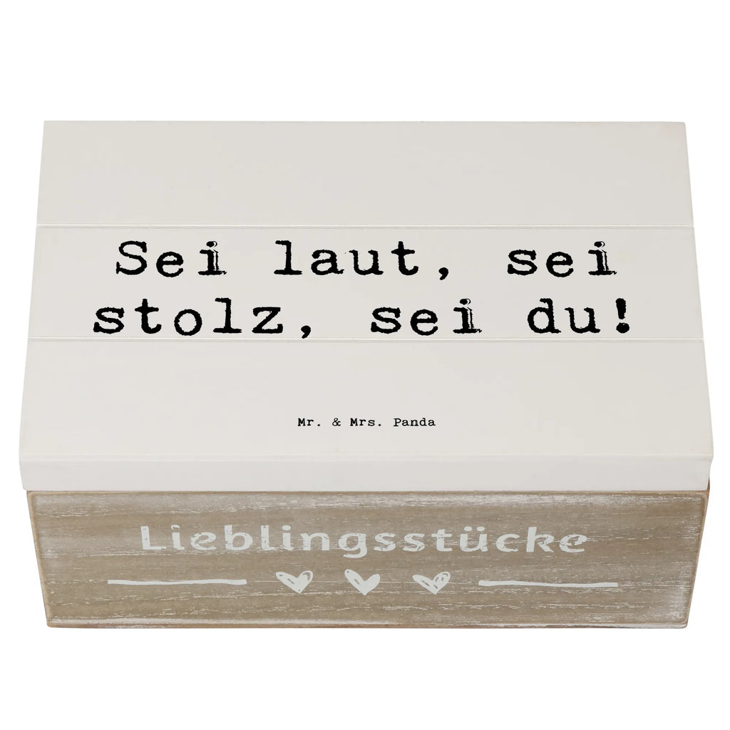 Holzkiste Spruch Sei du Mutig Holzkiste, Kiste, Schatzkiste, Truhe, Schatulle, XXL, Erinnerungsbox, Erinnerungskiste, Dekokiste, Aufbewahrungsbox, Geschenkbox, Geschenkdose