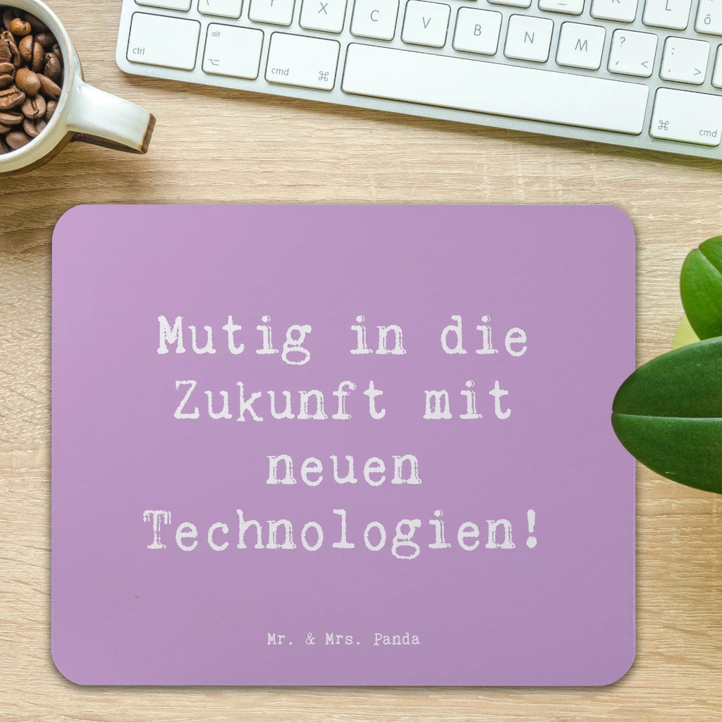 Mauspad Spruch Neuen Technologien begegnen Mousepad, Computer zubehör, Büroausstattung, PC Zubehör, Arbeitszimmer, Mauspad, Einzigartiges Mauspad, Designer Mauspad, Mausunterlage, Mauspad Büro