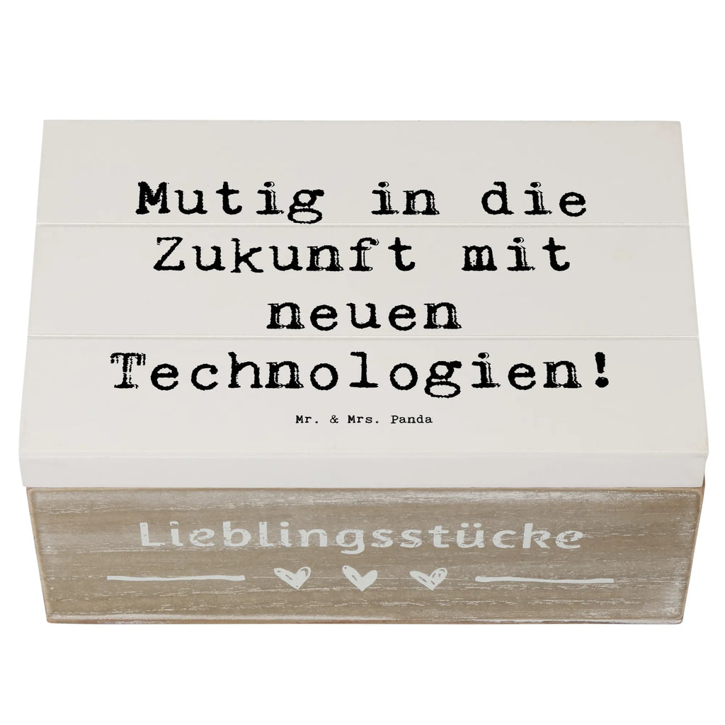 Holzkiste Spruch Neuen Technologien begegnen Holzkiste, Kiste, Schatzkiste, Truhe, Schatulle, XXL, Erinnerungsbox, Erinnerungskiste, Dekokiste, Aufbewahrungsbox, Geschenkbox, Geschenkdose