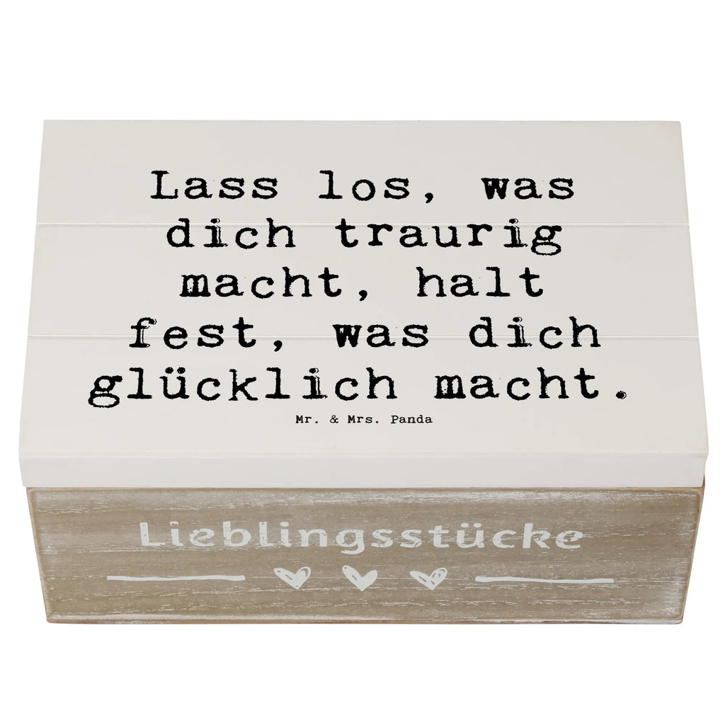 Holzkiste Spruch Verluste betrauern und loslassen Holzkiste, Kiste, Schatzkiste, Truhe, Schatulle, XXL, Erinnerungsbox, Erinnerungskiste, Dekokiste, Aufbewahrungsbox, Geschenkbox, Geschenkdose