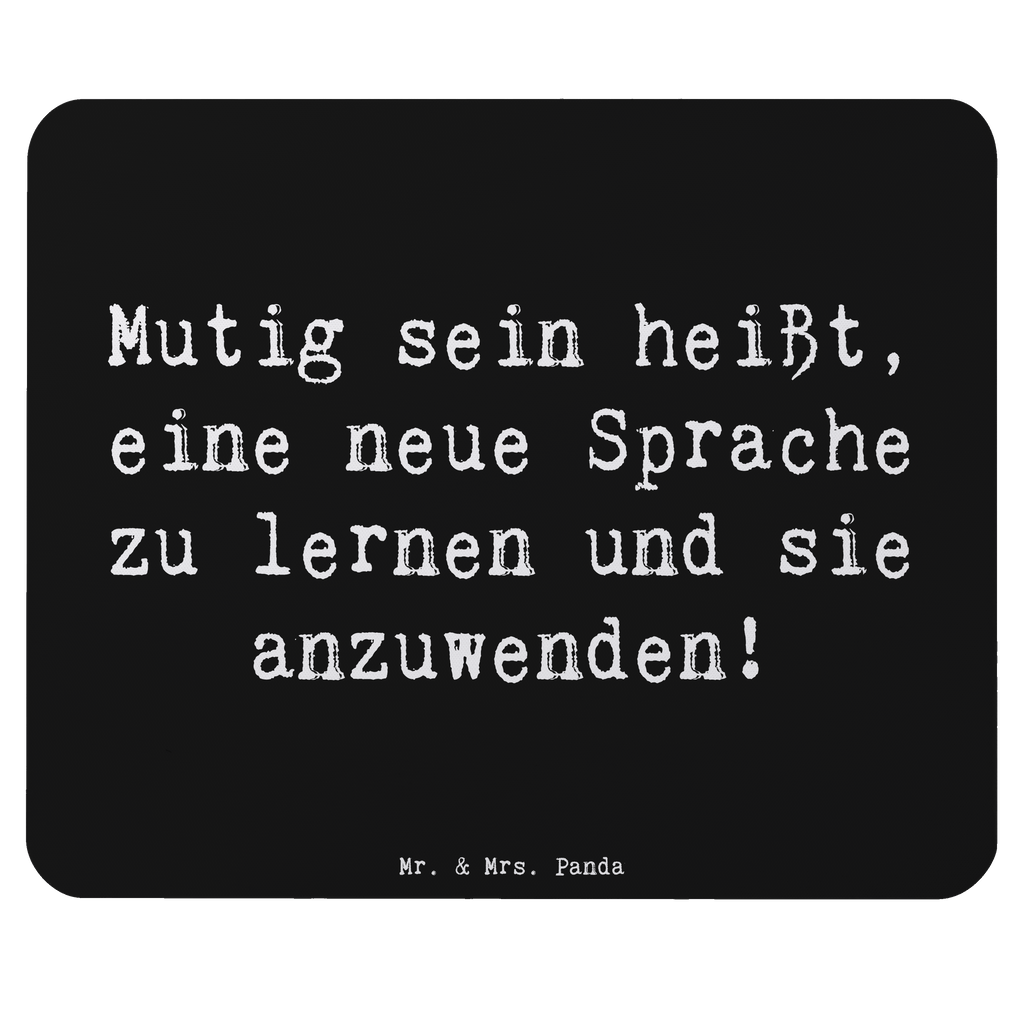 Mauspad Spruch Sprachen Lernen und Anwenden Mousepad, Computer zubehör, Büroausstattung, PC Zubehör, Arbeitszimmer, Mauspad, Einzigartiges Mauspad, Designer Mauspad, Mausunterlage, Mauspad Büro