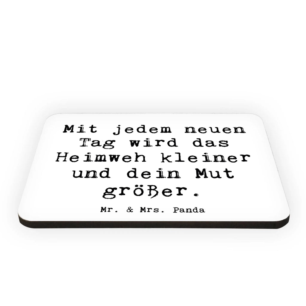 Magnet Spruch Heimweh überwinden Mut Kühlschrankmagnet, Pinnwandmagnet, Souvenir Magnet, Motivmagnete, Dekomagnet, Whiteboard Magnet, Notiz Magnet, Kühlschrank Dekoration