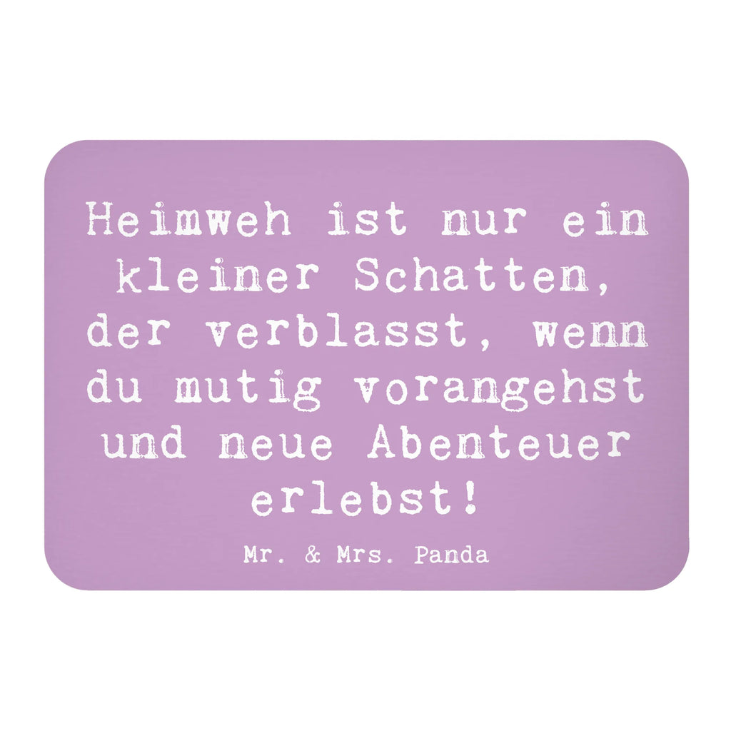 Magnet Spruch Heimweh überwinden Abenteuer erleben Kühlschrankmagnet, Pinnwandmagnet, Souvenir Magnet, Motivmagnete, Dekomagnet, Whiteboard Magnet, Notiz Magnet, Kühlschrank Dekoration