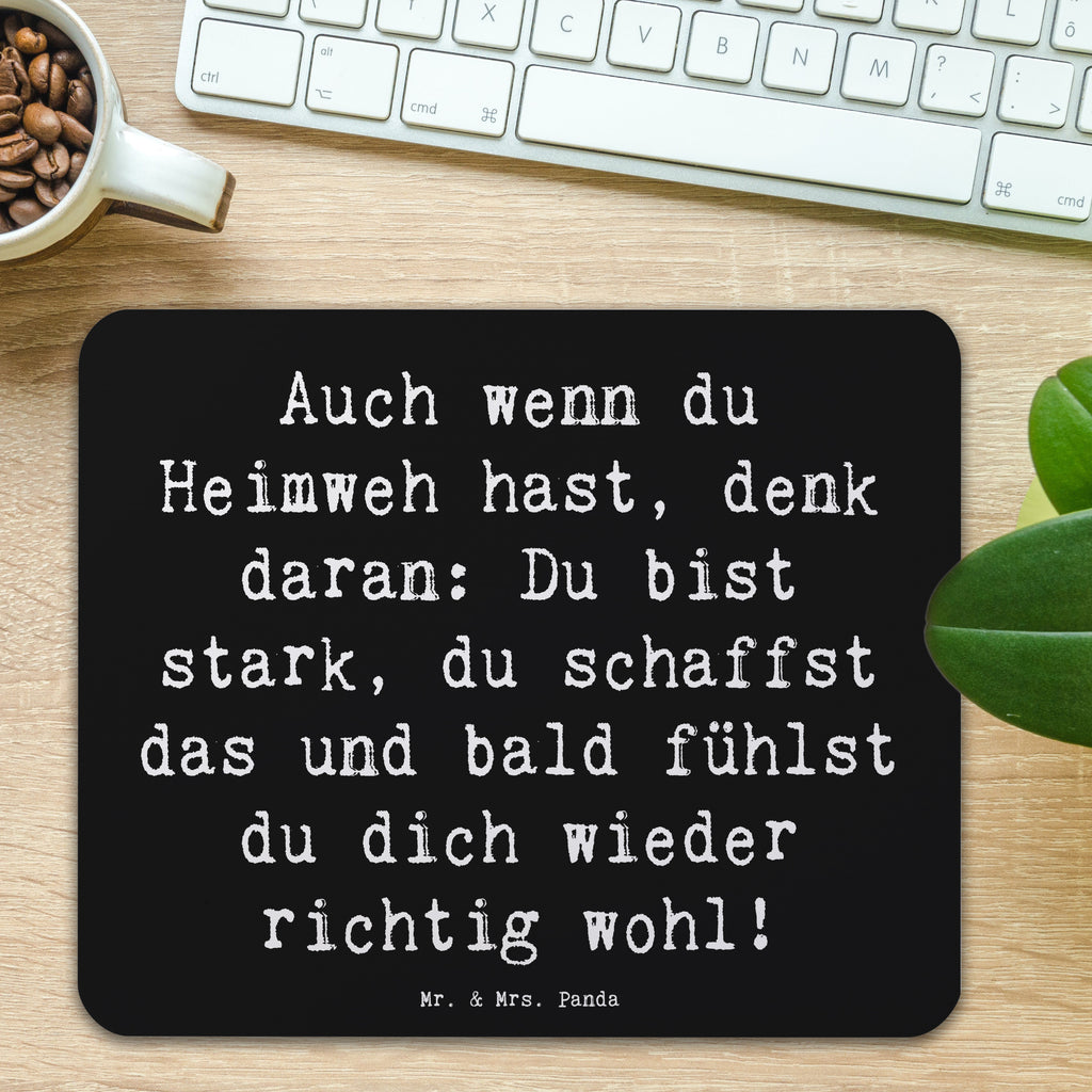 Mauspad Spruch Heimweh überwinden Mousepad, Computer zubehör, Büroausstattung, PC Zubehör, Arbeitszimmer, Mauspad, Einzigartiges Mauspad, Designer Mauspad, Mausunterlage, Mauspad Büro