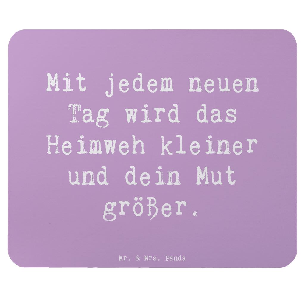 Mauspad Spruch Heimweh überwinden Mut Mousepad, Computer zubehör, Büroausstattung, PC Zubehör, Arbeitszimmer, Mauspad, Einzigartiges Mauspad, Designer Mauspad, Mausunterlage, Mauspad Büro