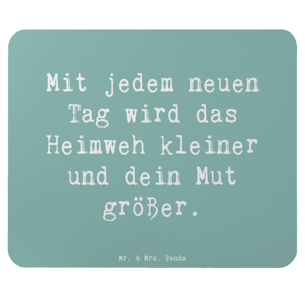 Mauspad Spruch Heimweh überwinden Mut Mousepad, Computer zubehör, Büroausstattung, PC Zubehör, Arbeitszimmer, Mauspad, Einzigartiges Mauspad, Designer Mauspad, Mausunterlage, Mauspad Büro