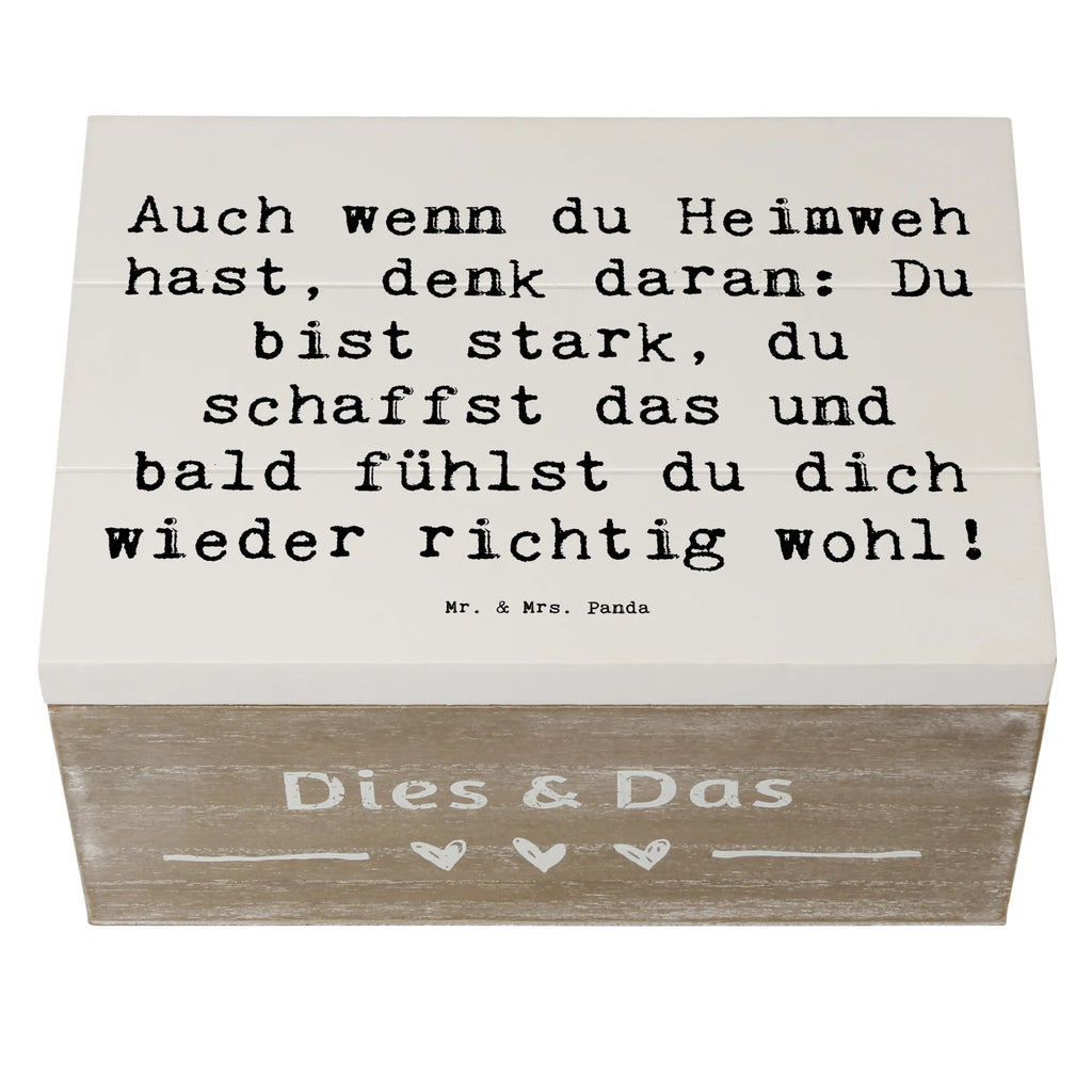 Holzkiste Spruch Heimweh überwinden Holzkiste, Kiste, Schatzkiste, Truhe, Schatulle, XXL, Erinnerungsbox, Erinnerungskiste, Dekokiste, Aufbewahrungsbox, Geschenkbox, Geschenkdose