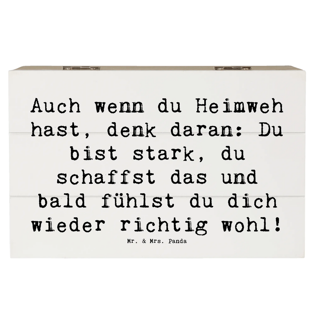 Holzkiste Spruch Heimweh überwinden Holzkiste, Kiste, Schatzkiste, Truhe, Schatulle, XXL, Erinnerungsbox, Erinnerungskiste, Dekokiste, Aufbewahrungsbox, Geschenkbox, Geschenkdose