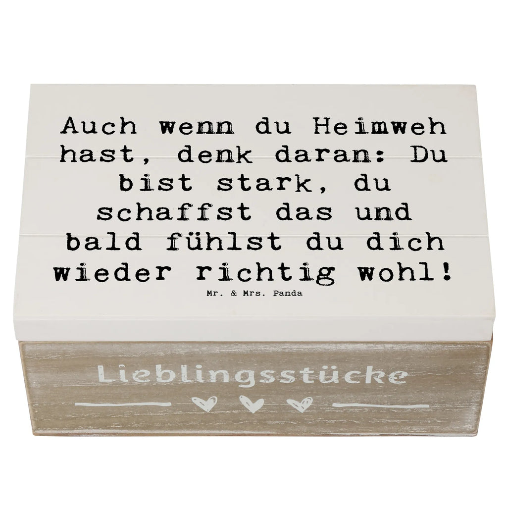 Holzkiste Spruch Heimweh überwinden Holzkiste, Kiste, Schatzkiste, Truhe, Schatulle, XXL, Erinnerungsbox, Erinnerungskiste, Dekokiste, Aufbewahrungsbox, Geschenkbox, Geschenkdose