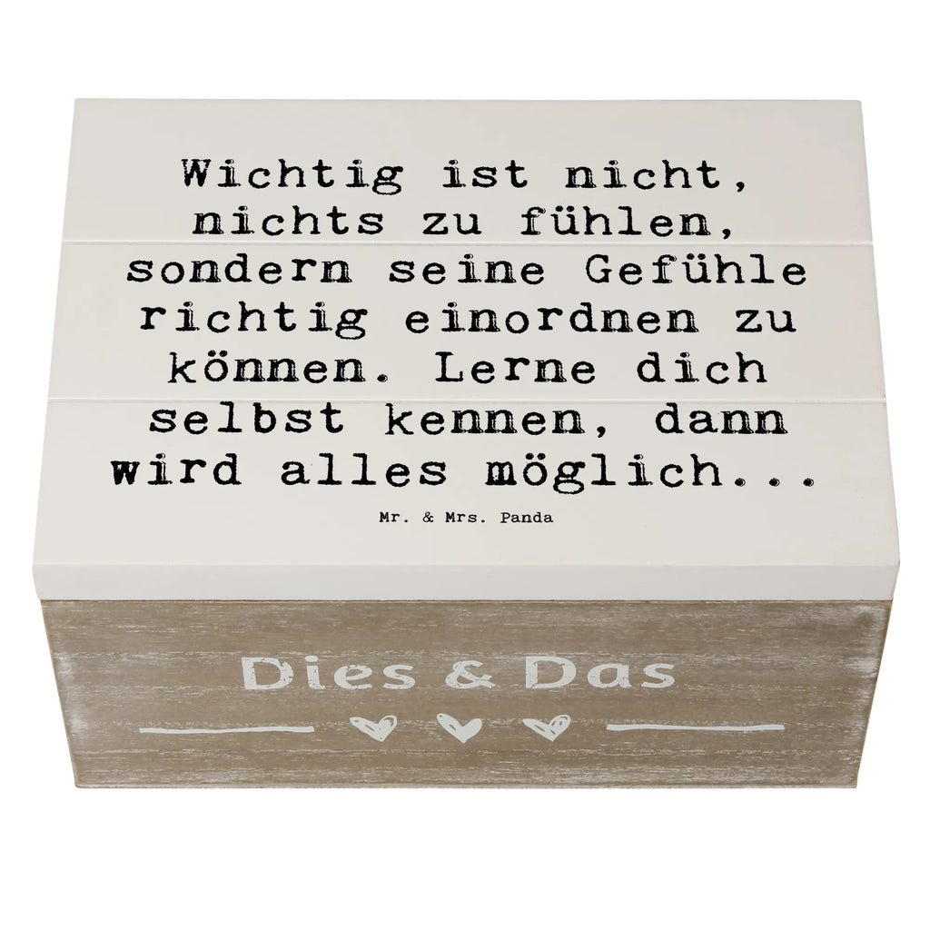 Holzkiste Spruch Emotionen ausdrücken Weisheit Holzkiste, Kiste, Schatzkiste, Truhe, Schatulle, XXL, Erinnerungsbox, Erinnerungskiste, Dekokiste, Aufbewahrungsbox, Geschenkbox, Geschenkdose