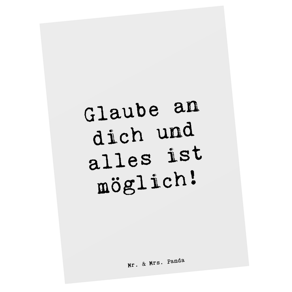 Postkarte Spruch Vertrauen in eigene Fähigkeiten haben Postkarte, Karte, Geschenkkarte, Grußkarte, Einladung, Ansichtskarte, Geburtstagskarte, Einladungskarte, Dankeskarte, Ansichtskarten, Einladung Geburtstag, Einladungskarten Geburtstag