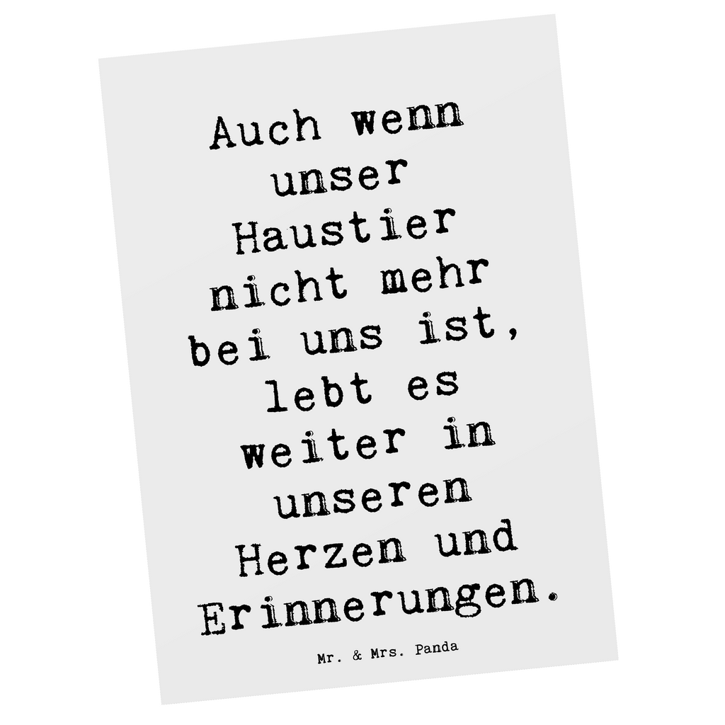 Postkarte Spruch Trauerbewältigung nach dem Verlust eines Haustiers Postkarte, Karte, Geschenkkarte, Grußkarte, Einladung, Ansichtskarte, Geburtstagskarte, Einladungskarte, Dankeskarte, Ansichtskarten, Einladung Geburtstag, Einladungskarten Geburtstag