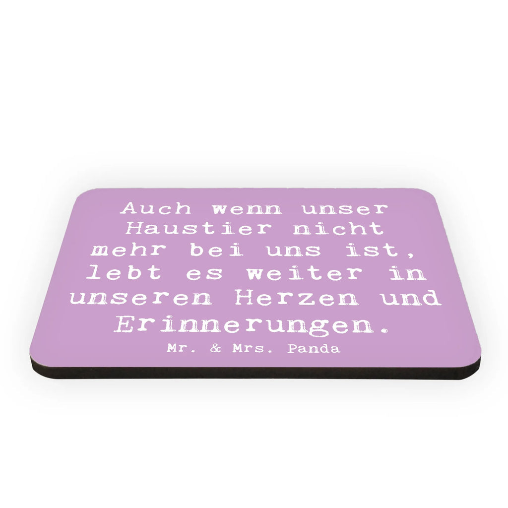 Magnet Spruch Trauerbewältigung nach dem Verlust eines Haustiers Kühlschrankmagnet, Pinnwandmagnet, Souvenir Magnet, Motivmagnete, Dekomagnet, Whiteboard Magnet, Notiz Magnet, Kühlschrank Dekoration