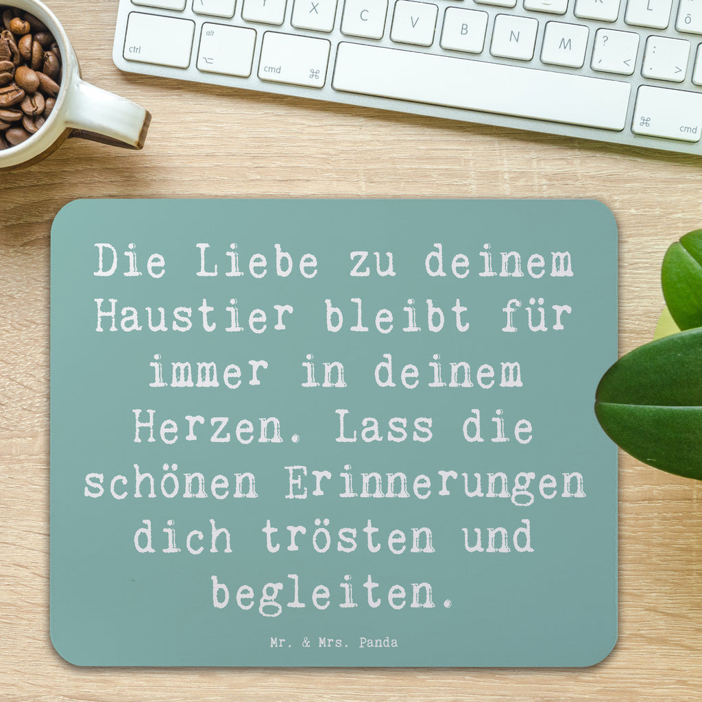 Mauspad Spruch Trauerbewältigung Haustierverlust Mousepad, Computer zubehör, Büroausstattung, PC Zubehör, Arbeitszimmer, Mauspad, Einzigartiges Mauspad, Designer Mauspad, Mausunterlage, Mauspad Büro