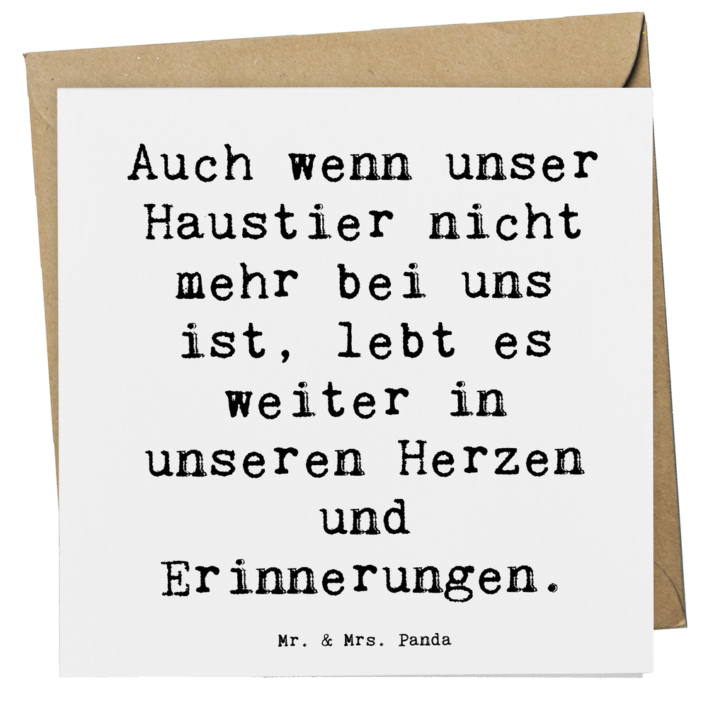 Deluxe Karte Spruch Trauerbewältigung nach dem Verlust eines Haustiers Karte, Grußkarte, Klappkarte, Einladungskarte, Glückwunschkarte, Hochzeitskarte, Geburtstagskarte, Hochwertige Grußkarte, Hochwertige Klappkarte