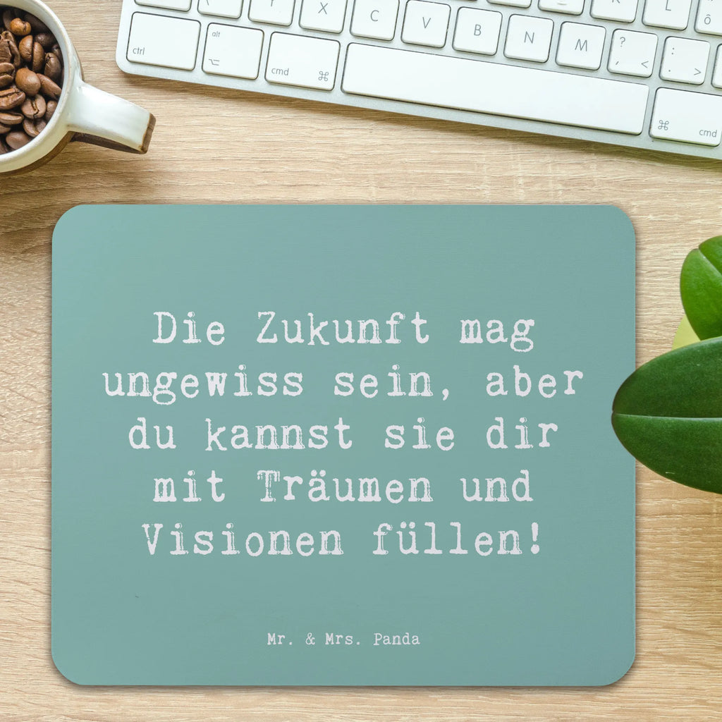 Mauspad Spruch Zukunftsplanung Ungewissheit annehmen Mousepad, Computer zubehör, Büroausstattung, PC Zubehör, Arbeitszimmer, Mauspad, Einzigartiges Mauspad, Designer Mauspad, Mausunterlage, Mauspad Büro