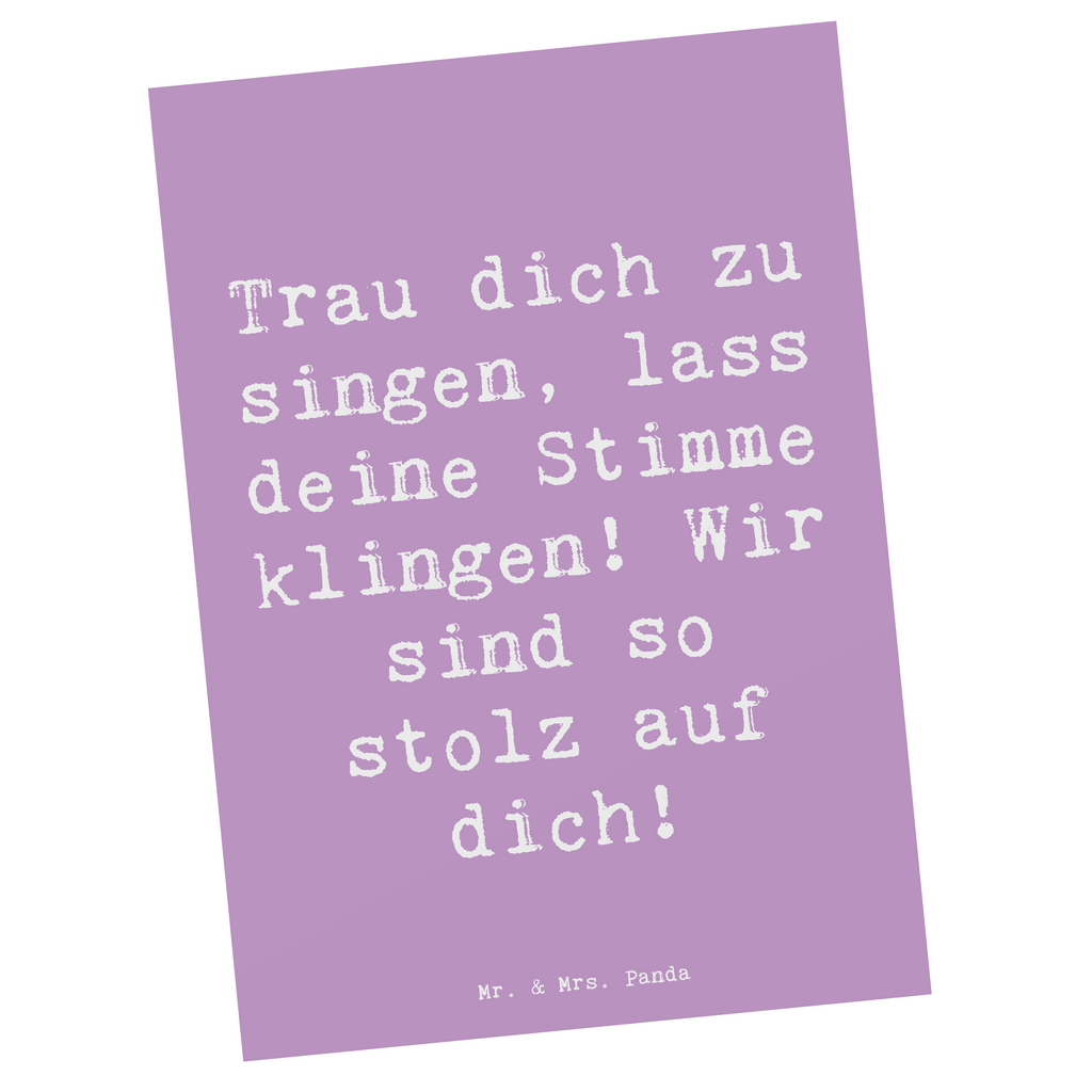 Postkarte Spruch Vokale und musikalische Auftritte meistern Postkarte, Karte, Geschenkkarte, Grußkarte, Einladung, Ansichtskarte, Geburtstagskarte, Einladungskarte, Dankeskarte, Ansichtskarten, Einladung Geburtstag, Einladungskarten Geburtstag