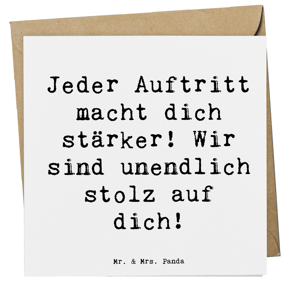 Deluxe Karte Spruch Vokale musikalische Auftritte meistern Karte, Grußkarte, Klappkarte, Einladungskarte, Glückwunschkarte, Hochzeitskarte, Geburtstagskarte, Hochwertige Grußkarte, Hochwertige Klappkarte