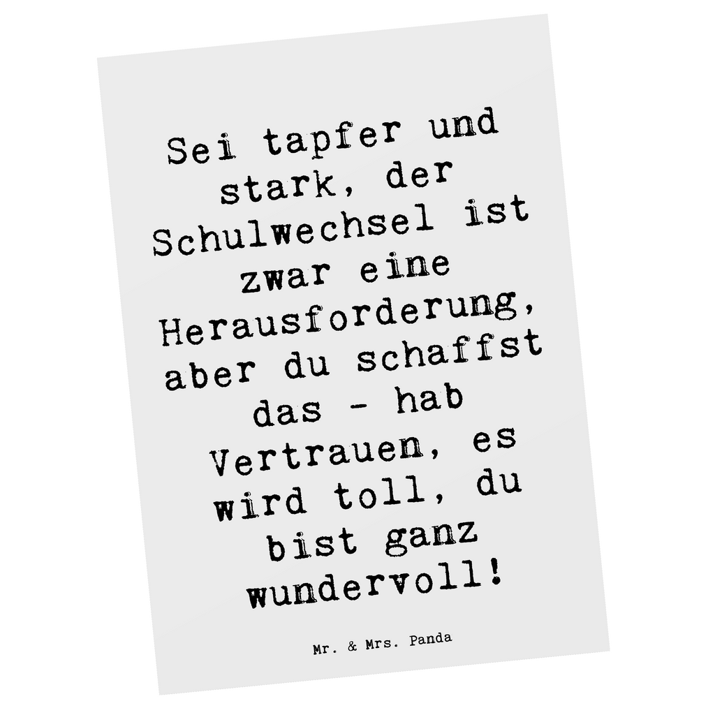 Postkarte Spruch Einen Schulwechsel bewältigen Postkarte, Karte, Geschenkkarte, Grußkarte, Einladung, Ansichtskarte, Geburtstagskarte, Einladungskarte, Dankeskarte, Ansichtskarten, Einladung Geburtstag, Einladungskarten Geburtstag