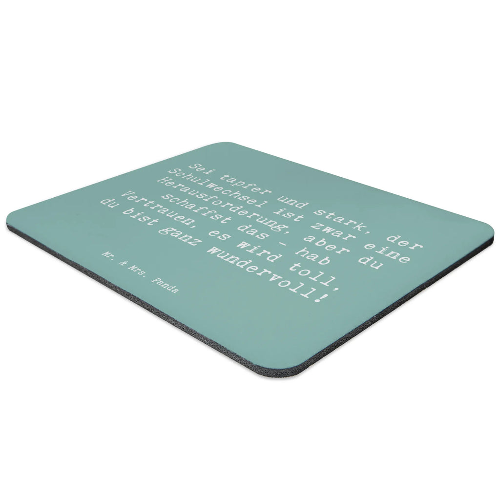 Mauspad Spruch Einen Schulwechsel bewältigen Mousepad, Computer zubehör, Büroausstattung, PC Zubehör, Arbeitszimmer, Mauspad, Einzigartiges Mauspad, Designer Mauspad, Mausunterlage, Mauspad Büro