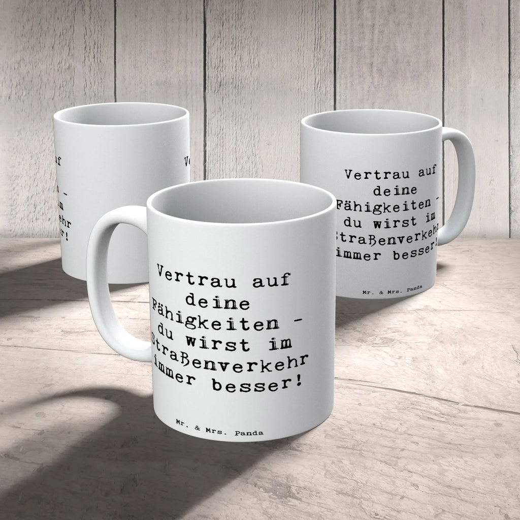 Tasse Spruch Erste Erfahrungen im Straßenverkehr machen Tasse, Kaffeetasse, Teetasse, Becher, Kaffeebecher, Teebecher, Keramiktasse, Porzellantasse, Büro Tasse, Geschenk Tasse, Tasse Sprüche, Tasse Motive, Kaffeetassen, Tasse bedrucken, Designer Tasse, Cappuccino Tassen, Schöne Teetassen