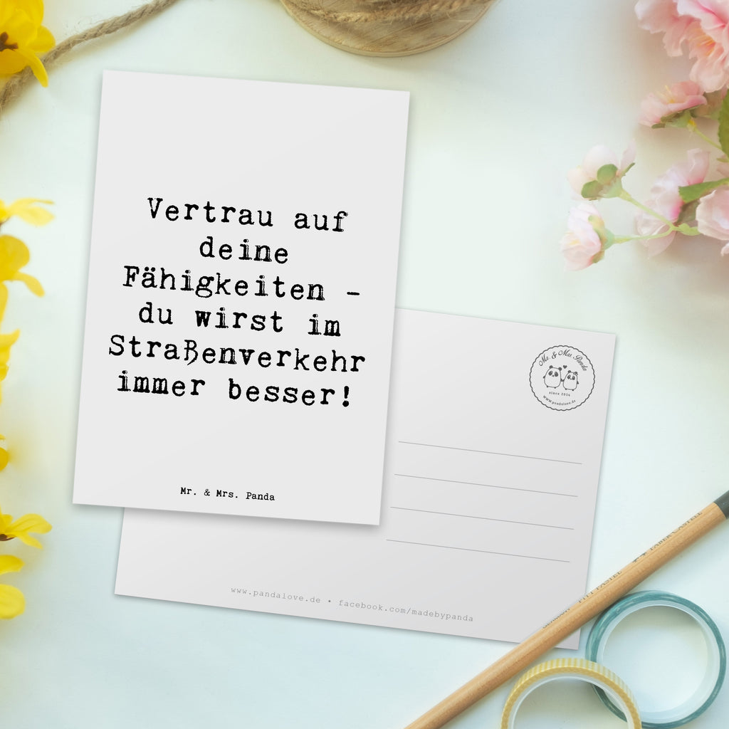 Postkarte Spruch Erste Erfahrungen im Straßenverkehr machen Postkarte, Karte, Geschenkkarte, Grußkarte, Einladung, Ansichtskarte, Geburtstagskarte, Einladungskarte, Dankeskarte, Ansichtskarten, Einladung Geburtstag, Einladungskarten Geburtstag