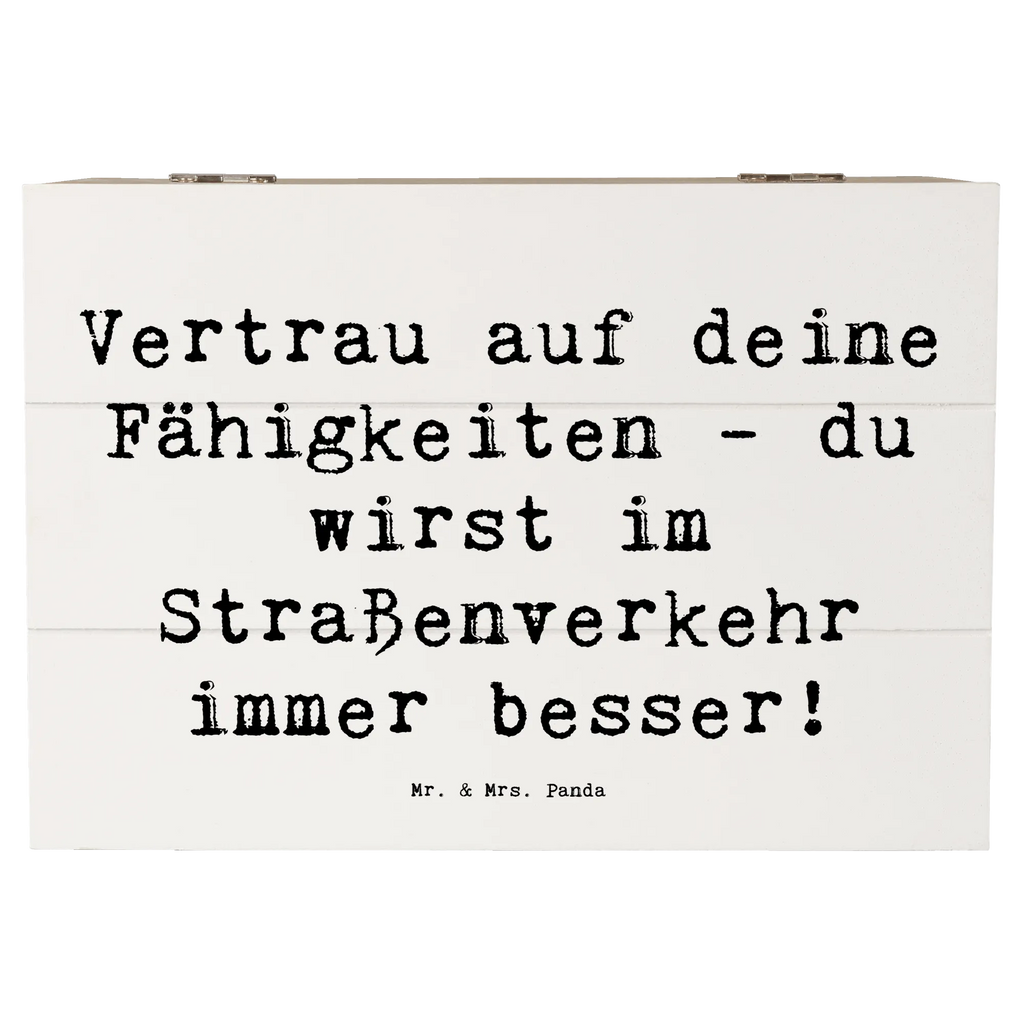 Holzkiste Spruch Erste Erfahrungen im Straßenverkehr machen Holzkiste, Kiste, Schatzkiste, Truhe, Schatulle, XXL, Erinnerungsbox, Erinnerungskiste, Dekokiste, Aufbewahrungsbox, Geschenkbox, Geschenkdose