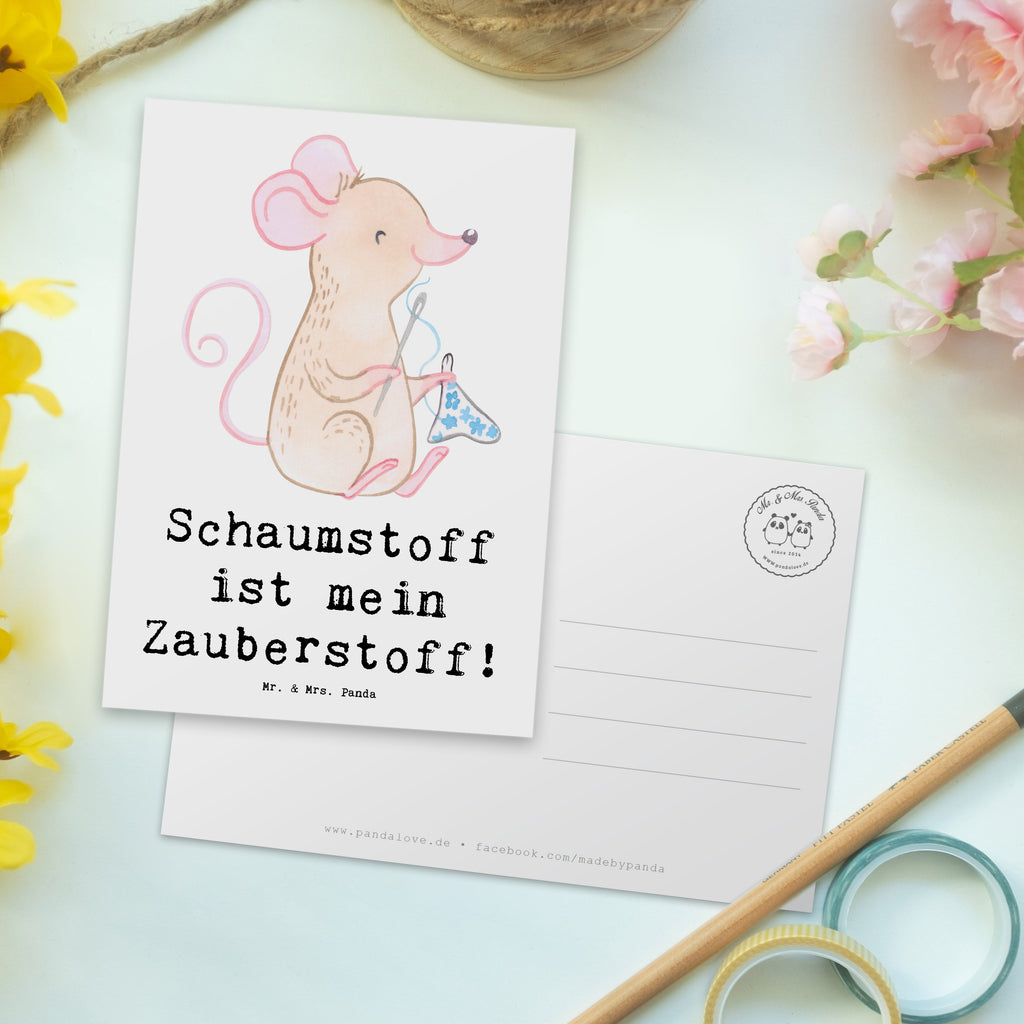 Postkarte Zauber der Polsterin Postkarte, Karte, Geschenkkarte, Grußkarte, Einladung, Ansichtskarte, Geburtstagskarte, Einladungskarte, Dankeskarte, Ansichtskarten, Einladung Geburtstag, Einladungskarten Geburtstag, Beruf, Ausbildung, Jubiläum, Abschied, Rente, Kollege, Kollegin, Geschenk, Schenken, Arbeitskollege, Mitarbeiter, Firma, Danke, Dankeschön