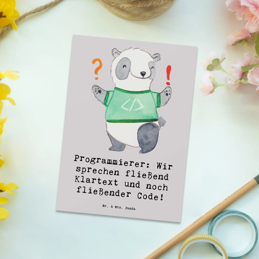 Postkarte Programmierer Codeflüsterer Postkarte, Karte, Geschenkkarte, Grußkarte, Einladung, Ansichtskarte, Geburtstagskarte, Einladungskarte, Dankeskarte, Ansichtskarten, Einladung Geburtstag, Einladungskarten Geburtstag, Beruf, Ausbildung, Jubiläum, Abschied, Rente, Kollege, Kollegin, Geschenk, Schenken, Arbeitskollege, Mitarbeiter, Firma, Danke, Dankeschön