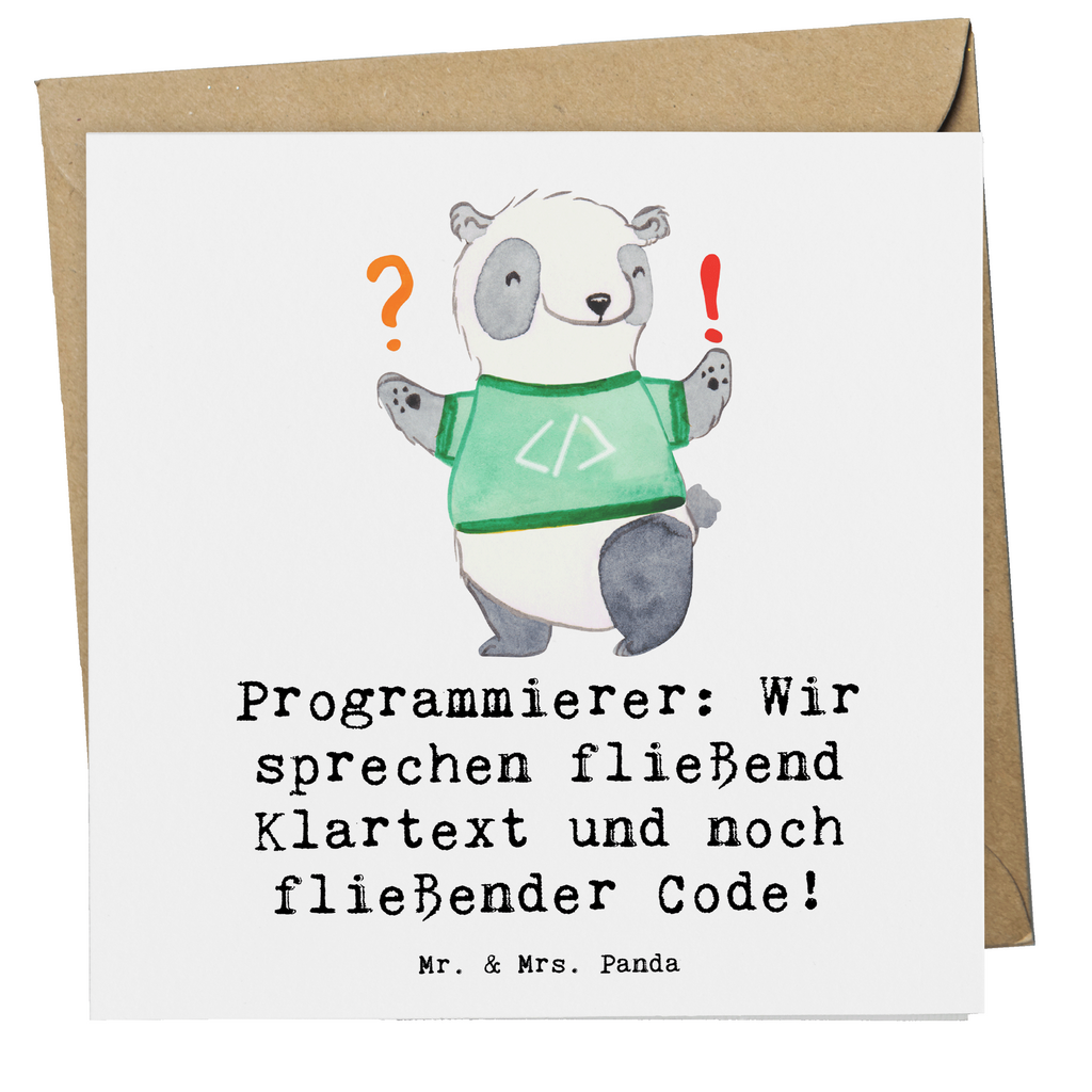 Deluxe Karte Programmierer Codeflüsterer Karte, Grußkarte, Klappkarte, Einladungskarte, Glückwunschkarte, Hochzeitskarte, Geburtstagskarte, Hochwertige Grußkarte, Hochwertige Klappkarte, Beruf, Ausbildung, Jubiläum, Abschied, Rente, Kollege, Kollegin, Geschenk, Schenken, Arbeitskollege, Mitarbeiter, Firma, Danke, Dankeschön