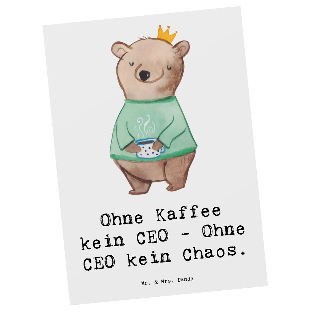 Postkarte CEO ohne Chaos Postkarte, Karte, Geschenkkarte, Grußkarte, Einladung, Ansichtskarte, Geburtstagskarte, Einladungskarte, Dankeskarte, Ansichtskarten, Einladung Geburtstag, Einladungskarten Geburtstag, Beruf, Ausbildung, Jubiläum, Abschied, Rente, Kollege, Kollegin, Geschenk, Schenken, Arbeitskollege, Mitarbeiter, Firma, Danke, Dankeschön