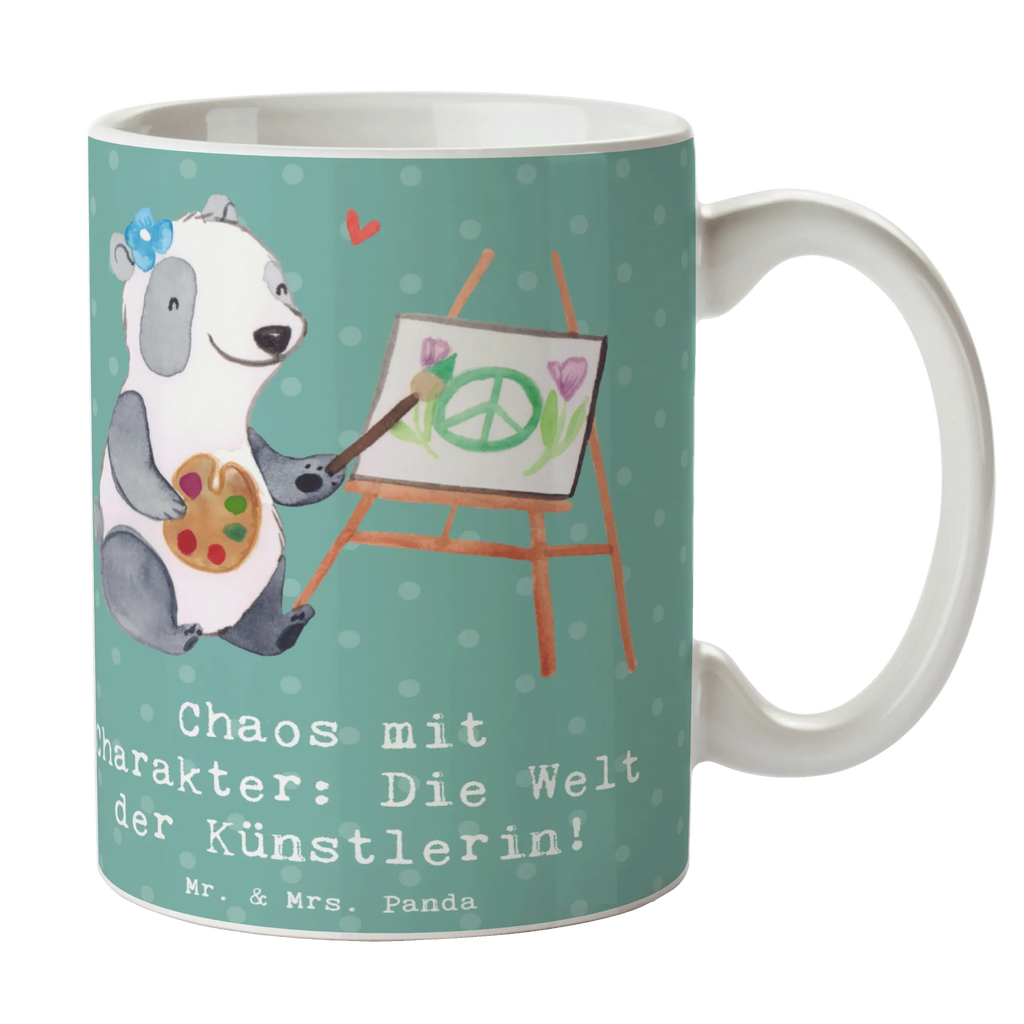 Tasse Künstlerin Chaos Tasse, Kaffeetasse, Teetasse, Becher, Kaffeebecher, Teebecher, Keramiktasse, Porzellantasse, Büro Tasse, Geschenk Tasse, Tasse Sprüche, Tasse Motive, Kaffeetassen, Tasse bedrucken, Designer Tasse, Cappuccino Tassen, Schöne Teetassen, Beruf, Ausbildung, Jubiläum, Abschied, Rente, Kollege, Kollegin, Geschenk, Schenken, Arbeitskollege, Mitarbeiter, Firma, Danke, Dankeschön