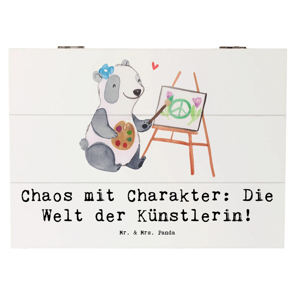 Holzkiste Künstlerin Chaos Holzkiste, Kiste, Schatzkiste, Truhe, Schatulle, XXL, Erinnerungsbox, Erinnerungskiste, Dekokiste, Aufbewahrungsbox, Geschenkbox, Geschenkdose, Beruf, Ausbildung, Jubiläum, Abschied, Rente, Kollege, Kollegin, Geschenk, Schenken, Arbeitskollege, Mitarbeiter, Firma, Danke, Dankeschön