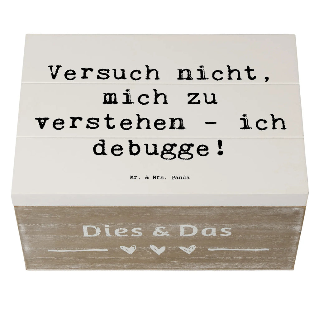 Holzkiste Spruch Softwareentwickler Debugging Holzkiste, Kiste, Schatzkiste, Truhe, Schatulle, XXL, Erinnerungsbox, Erinnerungskiste, Dekokiste, Aufbewahrungsbox, Geschenkbox, Geschenkdose, Beruf, Ausbildung, Jubiläum, Abschied, Rente, Kollege, Kollegin, Geschenk, Schenken, Arbeitskollege, Mitarbeiter, Firma, Danke, Dankeschön