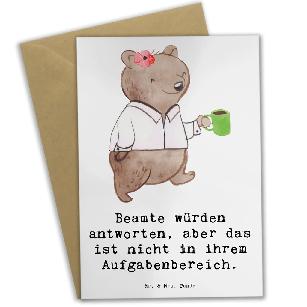 Grußkarte Beamtin Humor Grußkarte, Klappkarte, Einladungskarte, Glückwunschkarte, Hochzeitskarte, Geburtstagskarte, Karte, Ansichtskarten, Beruf, Ausbildung, Jubiläum, Abschied, Rente, Kollege, Kollegin, Geschenk, Schenken, Arbeitskollege, Mitarbeiter, Firma, Danke, Dankeschön