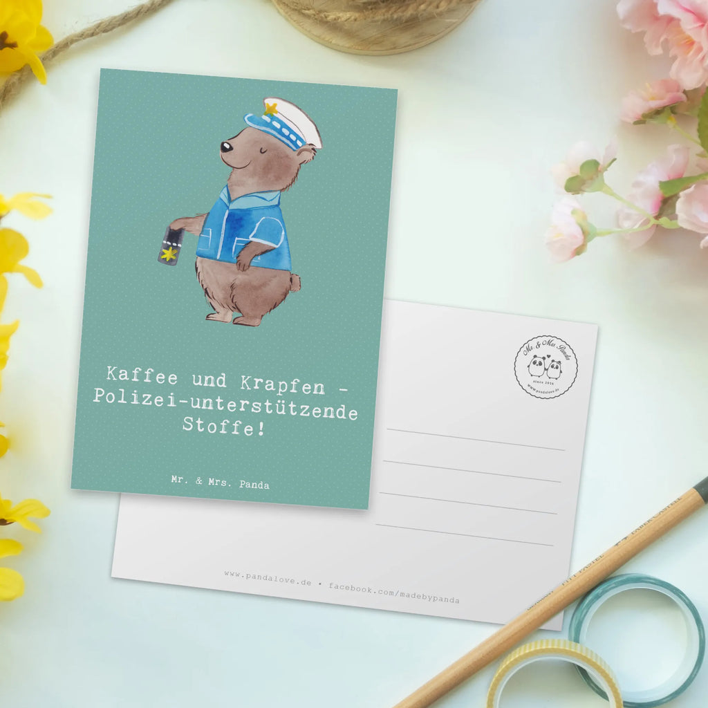 Postkarte Polizist Kaffee Krapfen Postkarte, Karte, Geschenkkarte, Grußkarte, Einladung, Ansichtskarte, Geburtstagskarte, Einladungskarte, Dankeskarte, Ansichtskarten, Einladung Geburtstag, Einladungskarten Geburtstag, Beruf, Ausbildung, Jubiläum, Abschied, Rente, Kollege, Kollegin, Geschenk, Schenken, Arbeitskollege, Mitarbeiter, Firma, Danke, Dankeschön