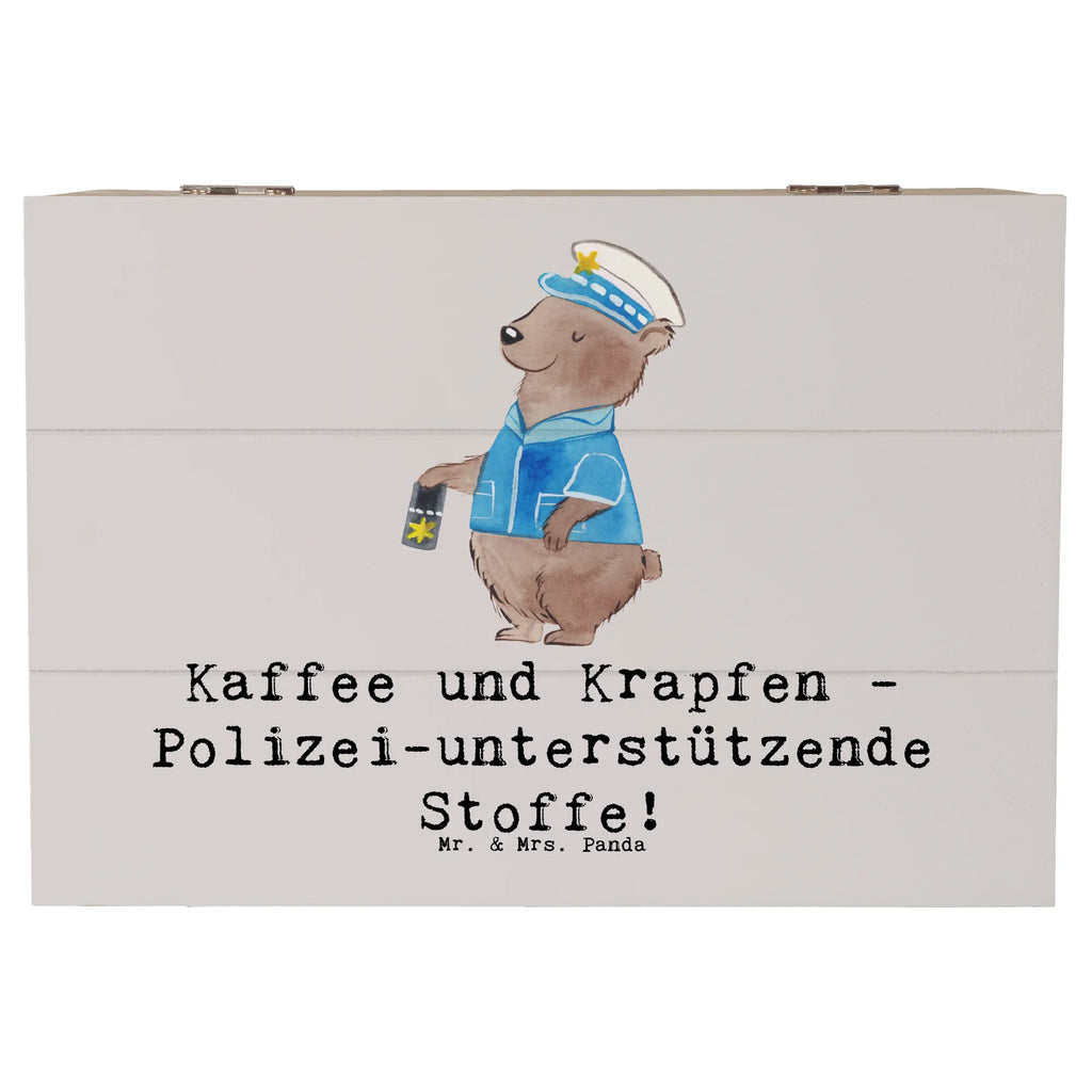 Holzkiste Polizist Kaffee Krapfen Holzkiste, Kiste, Schatzkiste, Truhe, Schatulle, XXL, Erinnerungsbox, Erinnerungskiste, Dekokiste, Aufbewahrungsbox, Geschenkbox, Geschenkdose, Beruf, Ausbildung, Jubiläum, Abschied, Rente, Kollege, Kollegin, Geschenk, Schenken, Arbeitskollege, Mitarbeiter, Firma, Danke, Dankeschön