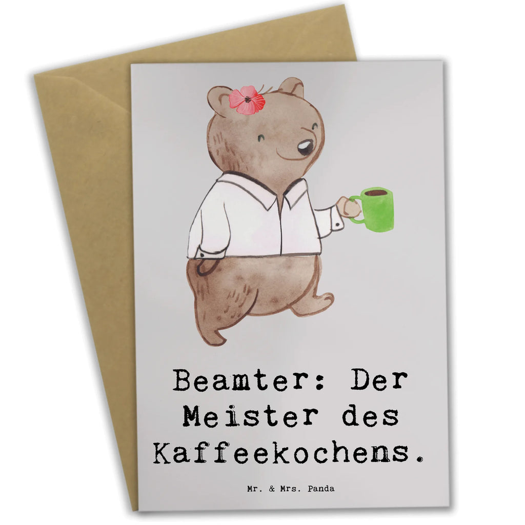 Grußkarte Beamter Kaffeemeister Grußkarte, Klappkarte, Einladungskarte, Glückwunschkarte, Hochzeitskarte, Geburtstagskarte, Karte, Ansichtskarten, Beruf, Ausbildung, Jubiläum, Abschied, Rente, Kollege, Kollegin, Geschenk, Schenken, Arbeitskollege, Mitarbeiter, Firma, Danke, Dankeschön