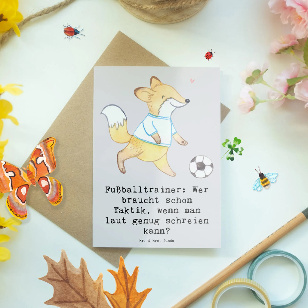 Grußkarte Fußballtrainer Motivation Grußkarte, Klappkarte, Einladungskarte, Glückwunschkarte, Hochzeitskarte, Geburtstagskarte, Karte, Ansichtskarten, Beruf, Ausbildung, Jubiläum, Abschied, Rente, Kollege, Kollegin, Geschenk, Schenken, Arbeitskollege, Mitarbeiter, Firma, Danke, Dankeschön