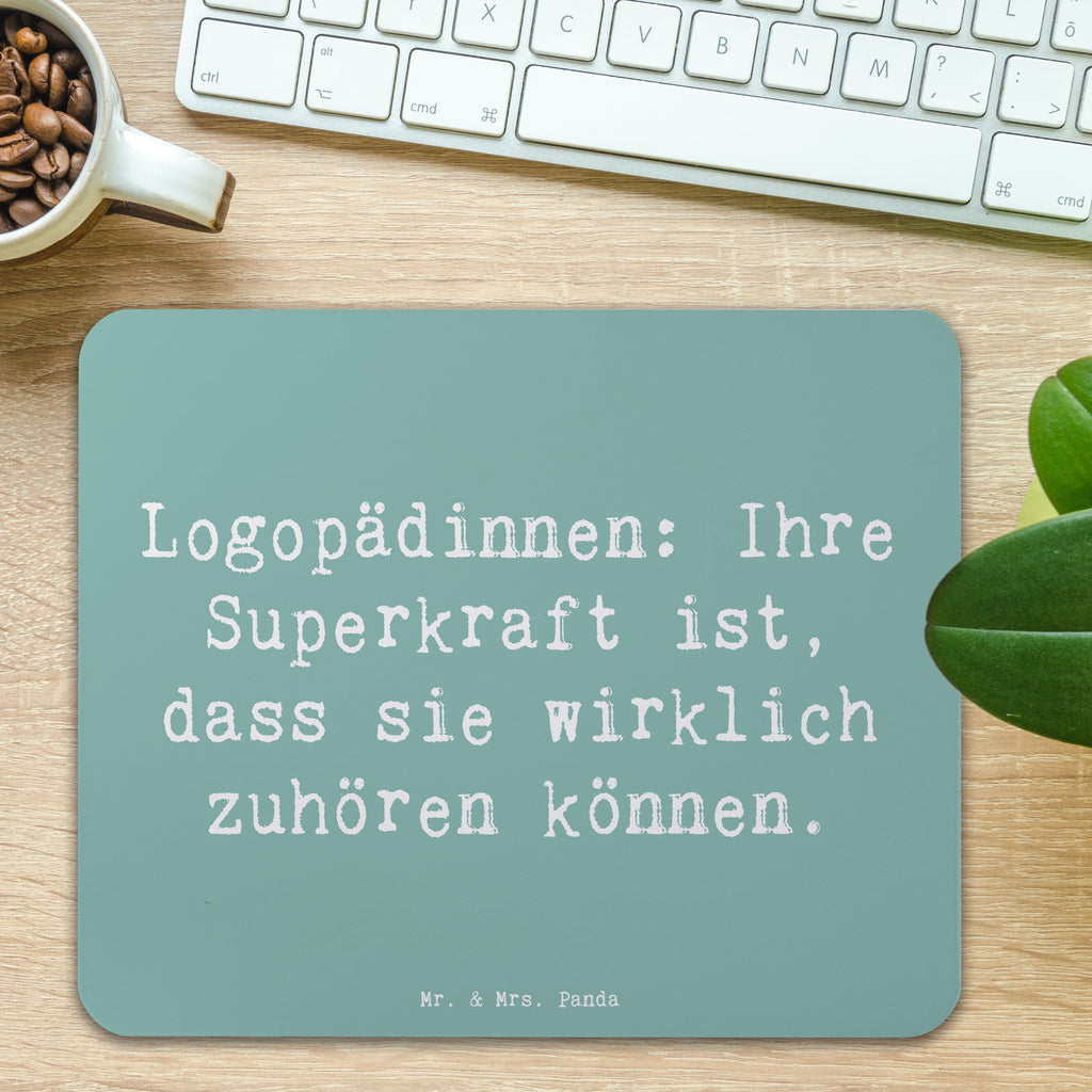 Mauspad Spruch Logopädin Superkraft Mousepad, Computer zubehör, Büroausstattung, PC Zubehör, Arbeitszimmer, Mauspad, Einzigartiges Mauspad, Designer Mauspad, Mausunterlage, Mauspad Büro, Beruf, Ausbildung, Jubiläum, Abschied, Rente, Kollege, Kollegin, Geschenk, Schenken, Arbeitskollege, Mitarbeiter, Firma, Danke, Dankeschön