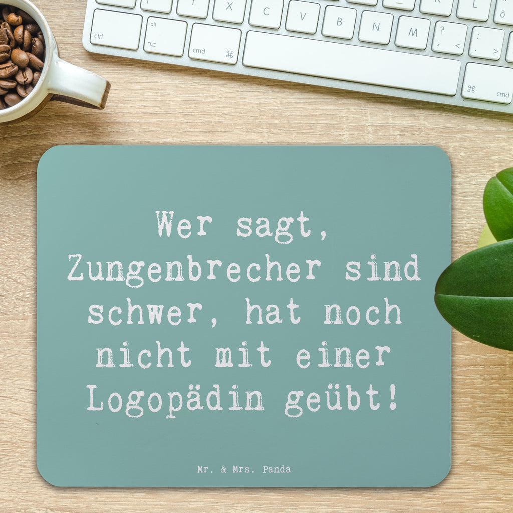 Mauspad Spruch Training mit Logopädin Mousepad, Computer zubehör, Büroausstattung, PC Zubehör, Arbeitszimmer, Mauspad, Einzigartiges Mauspad, Designer Mauspad, Mausunterlage, Mauspad Büro, Beruf, Ausbildung, Jubiläum, Abschied, Rente, Kollege, Kollegin, Geschenk, Schenken, Arbeitskollege, Mitarbeiter, Firma, Danke, Dankeschön