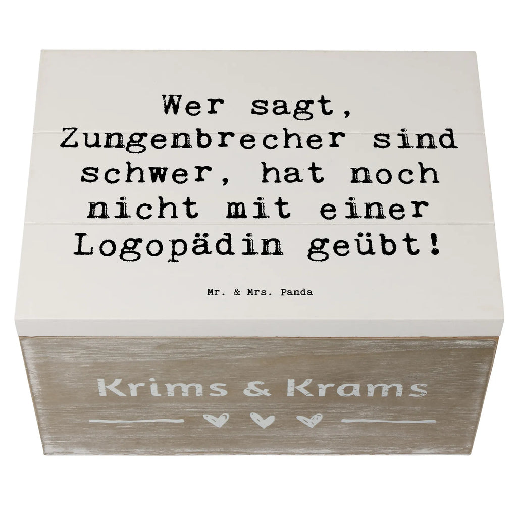 Holzkiste Spruch Training mit Logopädin Holzkiste, Kiste, Schatzkiste, Truhe, Schatulle, XXL, Erinnerungsbox, Erinnerungskiste, Dekokiste, Aufbewahrungsbox, Geschenkbox, Geschenkdose, Beruf, Ausbildung, Jubiläum, Abschied, Rente, Kollege, Kollegin, Geschenk, Schenken, Arbeitskollege, Mitarbeiter, Firma, Danke, Dankeschön