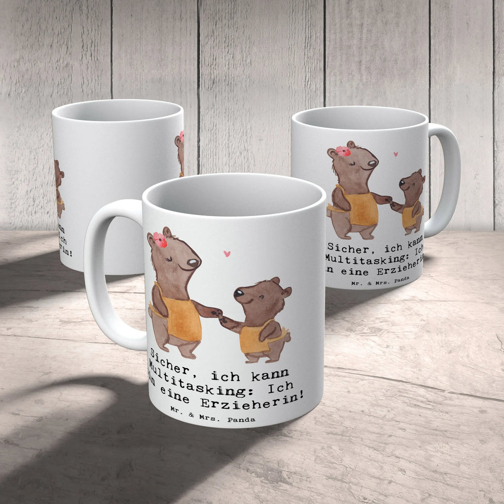 Tasse Erzieherin Multitasking Tasse, Kaffeetasse, Teetasse, Becher, Kaffeebecher, Teebecher, Keramiktasse, Porzellantasse, Büro Tasse, Geschenk Tasse, Tasse Sprüche, Tasse Motive, Kaffeetassen, Tasse bedrucken, Designer Tasse, Cappuccino Tassen, Schöne Teetassen, Beruf, Ausbildung, Jubiläum, Abschied, Rente, Kollege, Kollegin, Geschenk, Schenken, Arbeitskollege, Mitarbeiter, Firma, Danke, Dankeschön