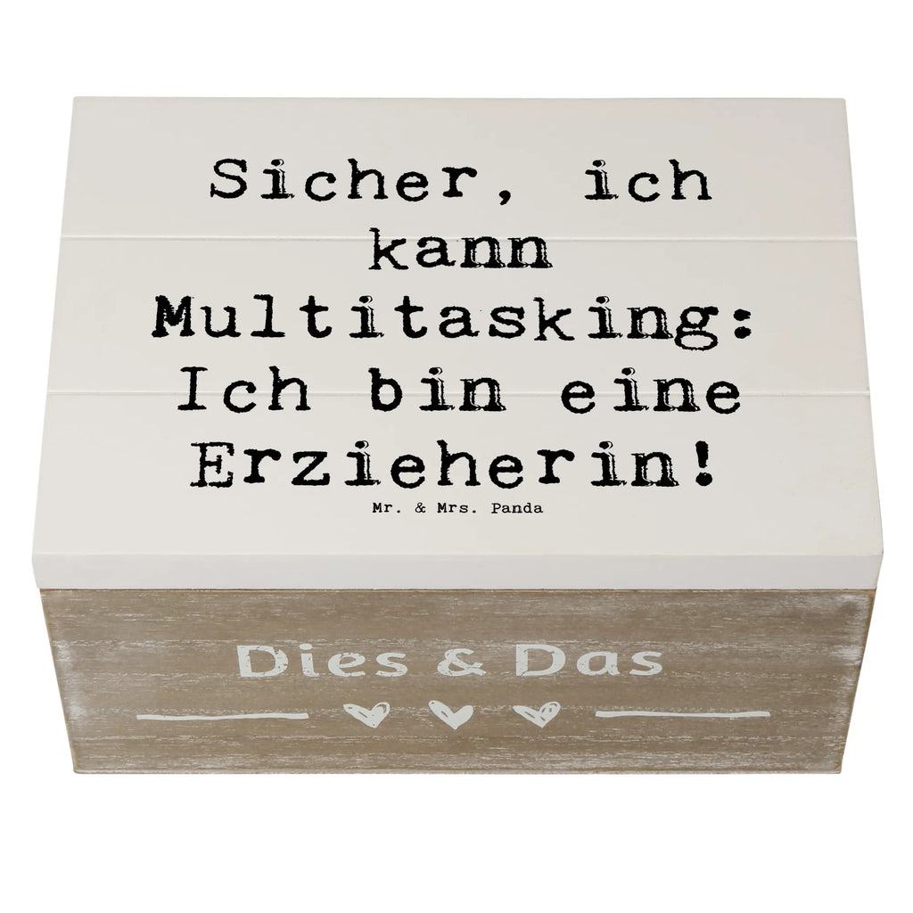 Holzkiste Spruch Erzieherin Multitasking Holzkiste, Kiste, Schatzkiste, Truhe, Schatulle, XXL, Erinnerungsbox, Erinnerungskiste, Dekokiste, Aufbewahrungsbox, Geschenkbox, Geschenkdose, Beruf, Ausbildung, Jubiläum, Abschied, Rente, Kollege, Kollegin, Geschenk, Schenken, Arbeitskollege, Mitarbeiter, Firma, Danke, Dankeschön