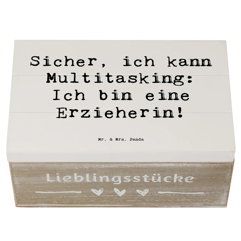 Holzkiste Spruch Erzieherin Multitasking Holzkiste, Kiste, Schatzkiste, Truhe, Schatulle, XXL, Erinnerungsbox, Erinnerungskiste, Dekokiste, Aufbewahrungsbox, Geschenkbox, Geschenkdose, Beruf, Ausbildung, Jubiläum, Abschied, Rente, Kollege, Kollegin, Geschenk, Schenken, Arbeitskollege, Mitarbeiter, Firma, Danke, Dankeschön