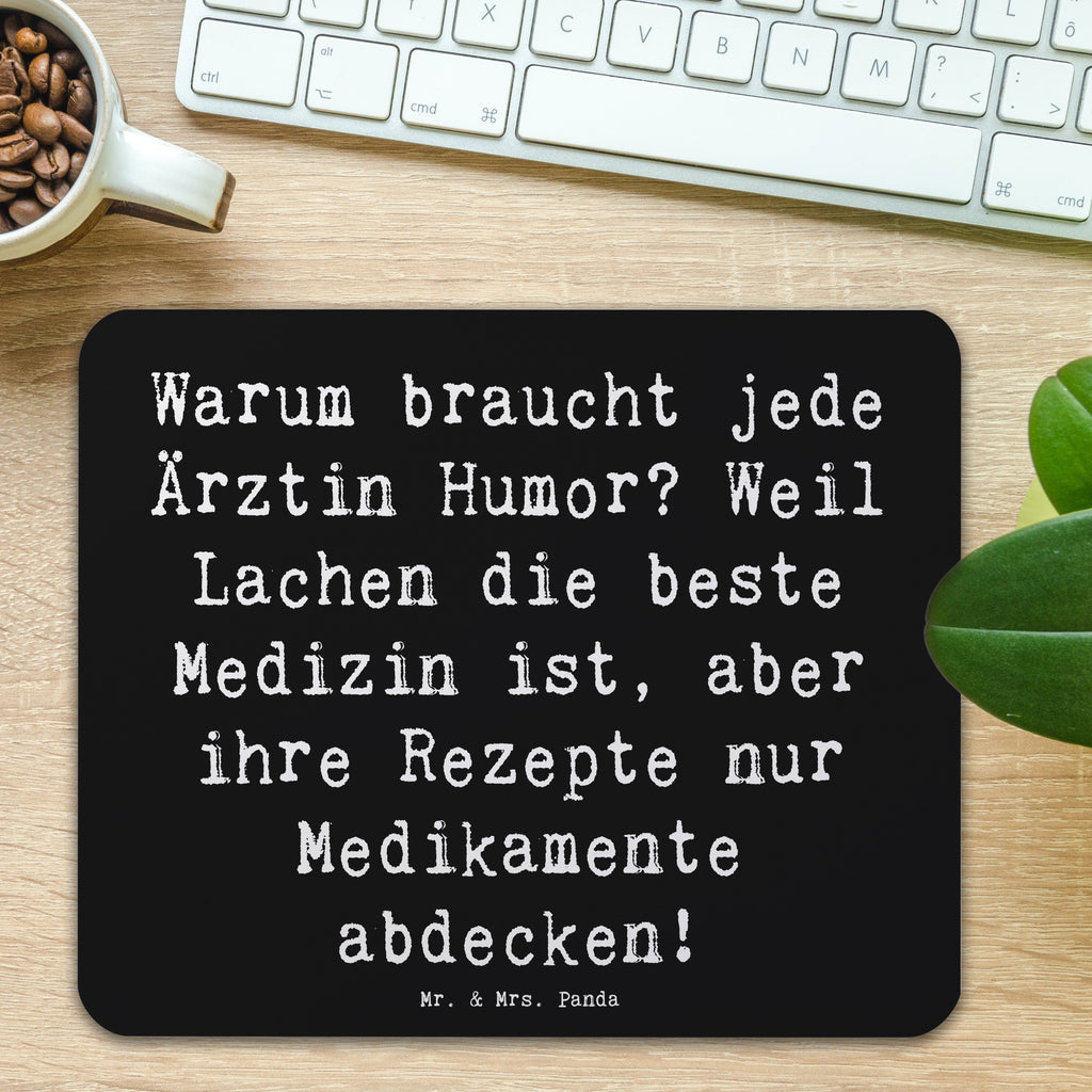 Mauspad Spruch Humorvolle Ärztin Mousepad, Computer zubehör, Büroausstattung, PC Zubehör, Arbeitszimmer, Mauspad, Einzigartiges Mauspad, Designer Mauspad, Mausunterlage, Mauspad Büro, Beruf, Ausbildung, Jubiläum, Abschied, Rente, Kollege, Kollegin, Geschenk, Schenken, Arbeitskollege, Mitarbeiter, Firma, Danke, Dankeschön