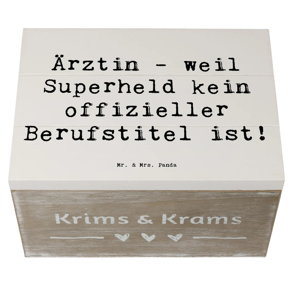 Holzkiste Spruch Ärztin Superheld Holzkiste, Kiste, Schatzkiste, Truhe, Schatulle, XXL, Erinnerungsbox, Erinnerungskiste, Dekokiste, Aufbewahrungsbox, Geschenkbox, Geschenkdose, Beruf, Ausbildung, Jubiläum, Abschied, Rente, Kollege, Kollegin, Geschenk, Schenken, Arbeitskollege, Mitarbeiter, Firma, Danke, Dankeschön